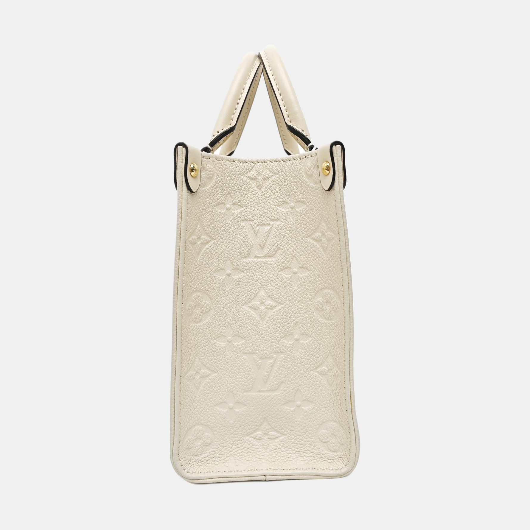 ONTHEGO PM Monogram Calfskin Beige
