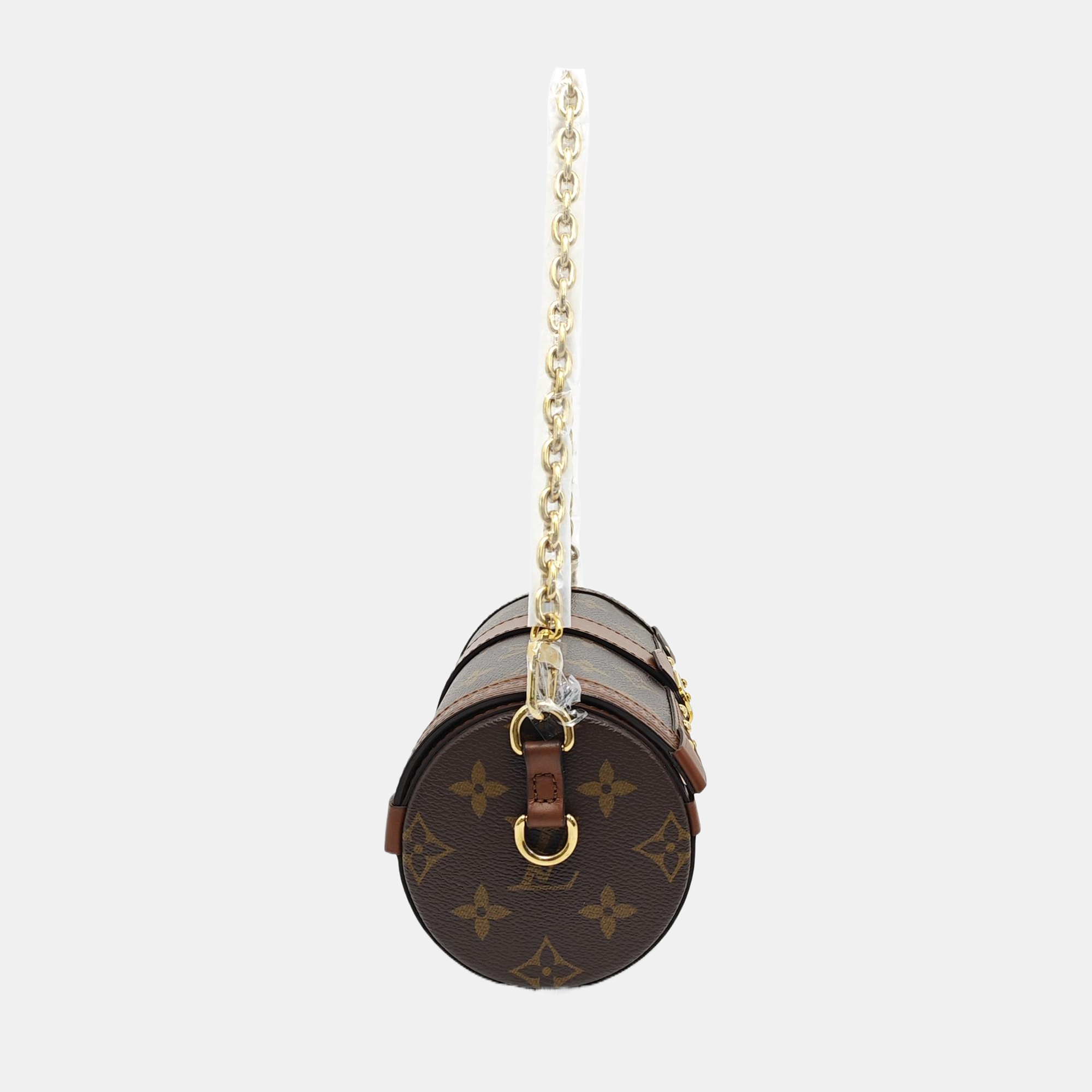 PAPILLON 19 Monogram Coated Canvas Brown