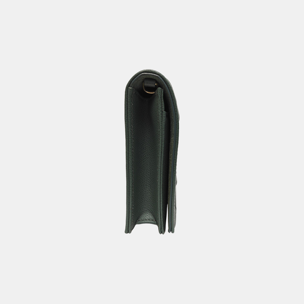 Diorama Small Cannage Calfskin Green