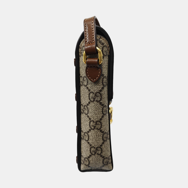 Horsebit 1955 Mini Coated Canvas Beige