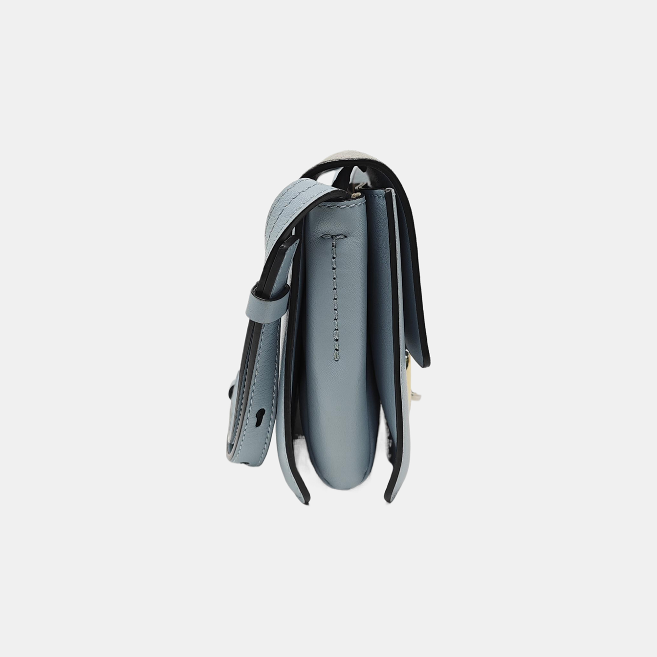 Faye Small Calfskin Blue