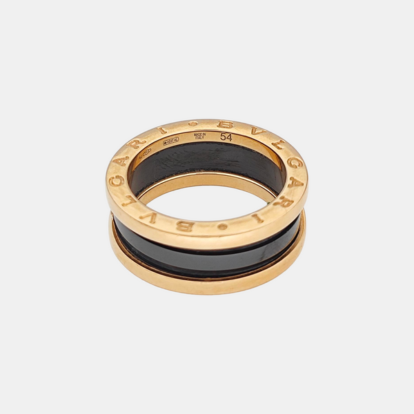 B.ZERO1 18k Rose Gold Ring EU 54