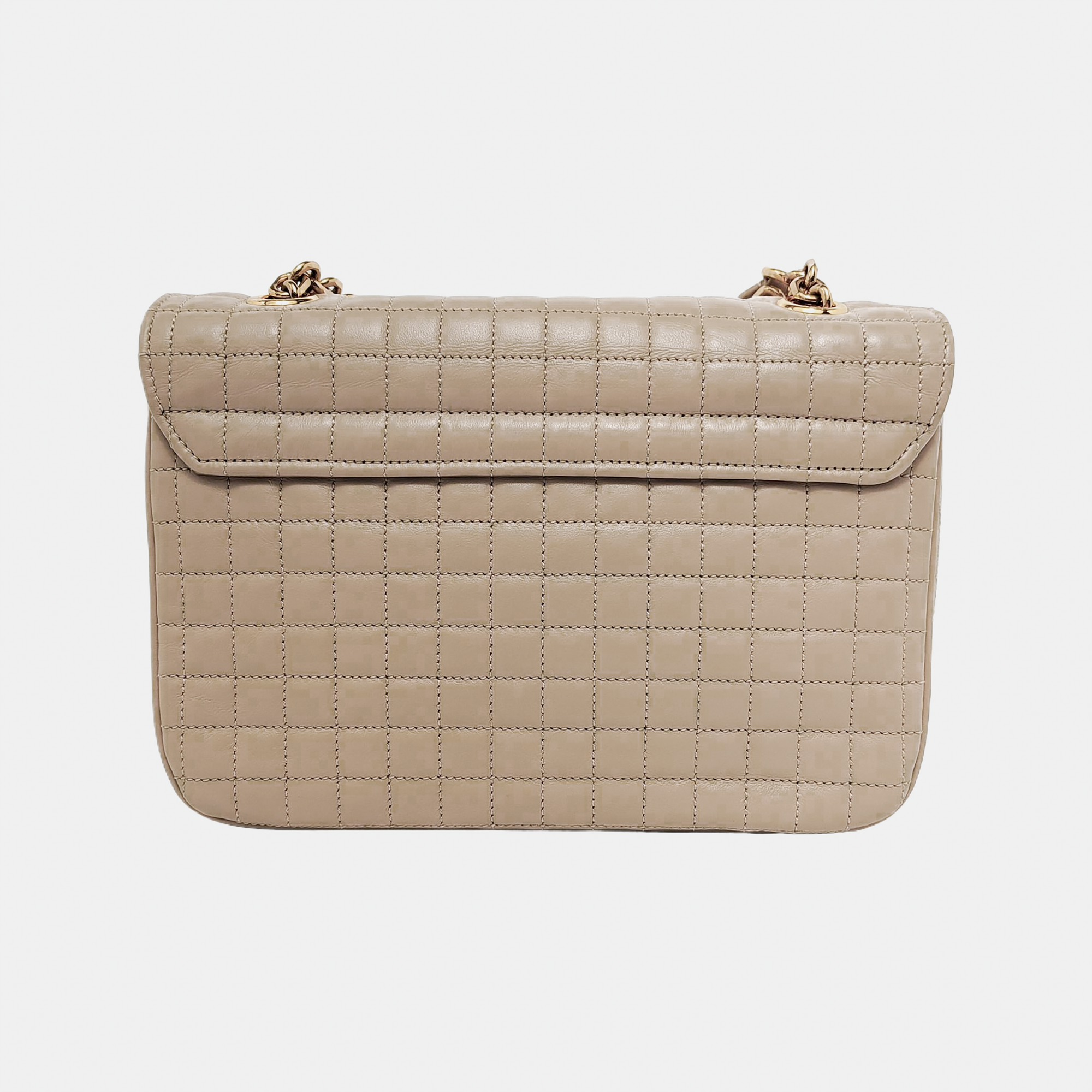Quilted Calfskin Beige