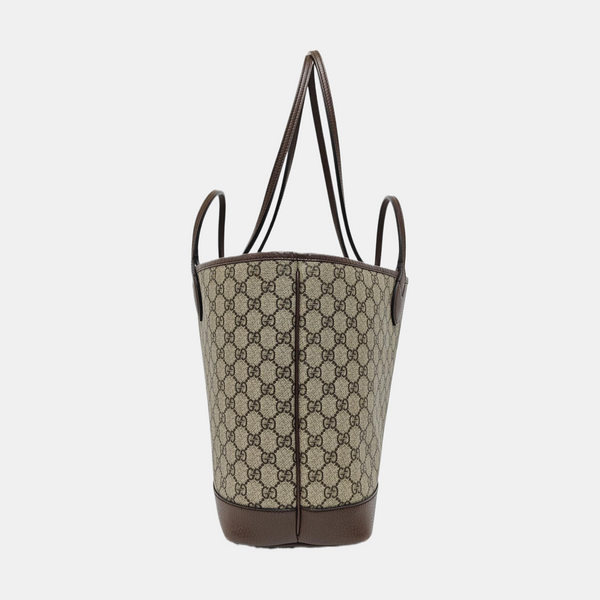 Monogram Coated Canvas Top Handle Bag Beige