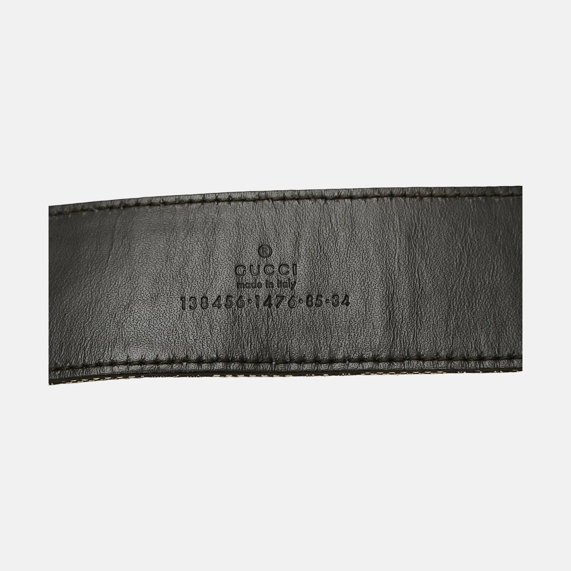 Fabric Belt Brown