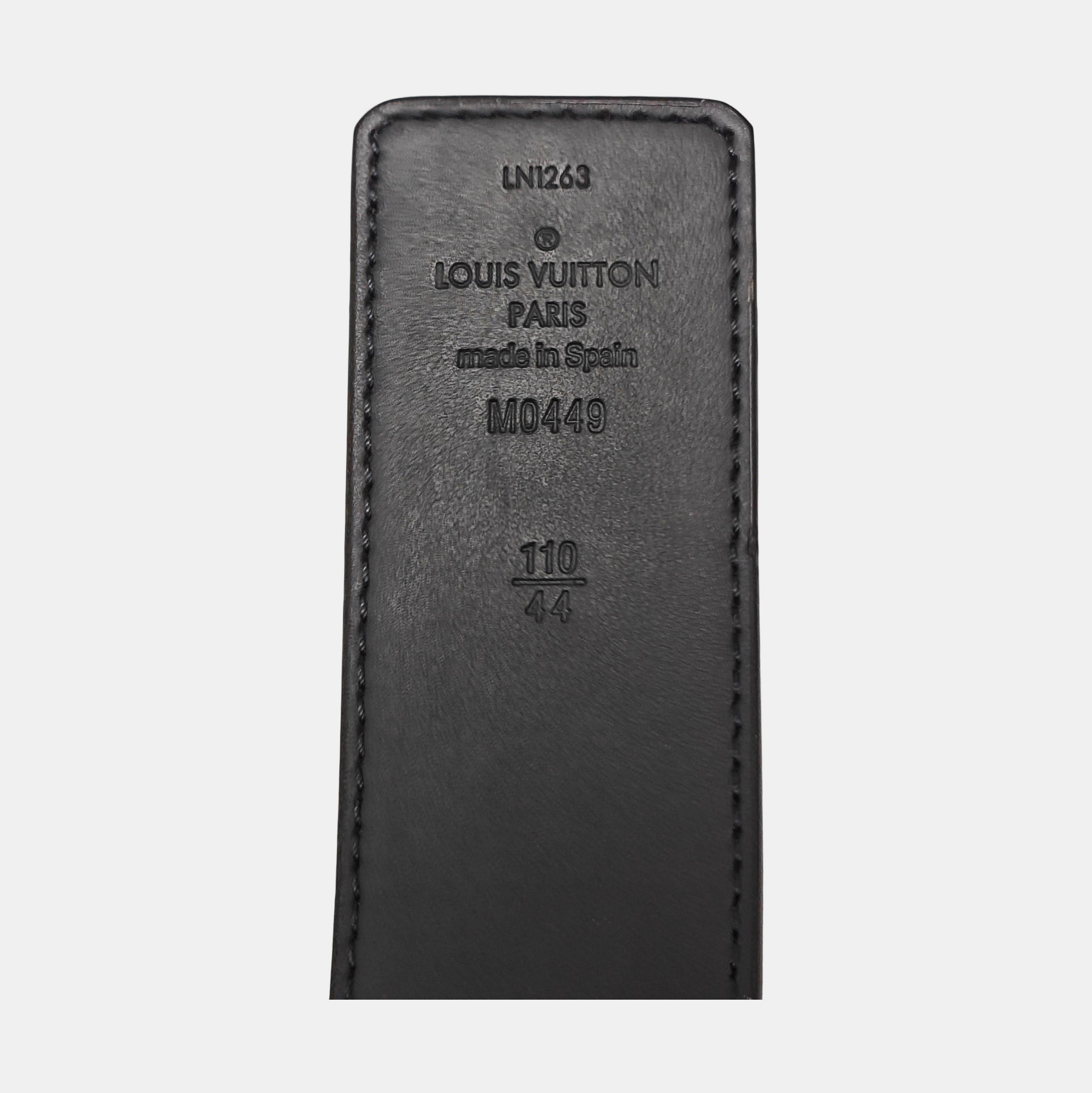 Coated Canvas Belt Black