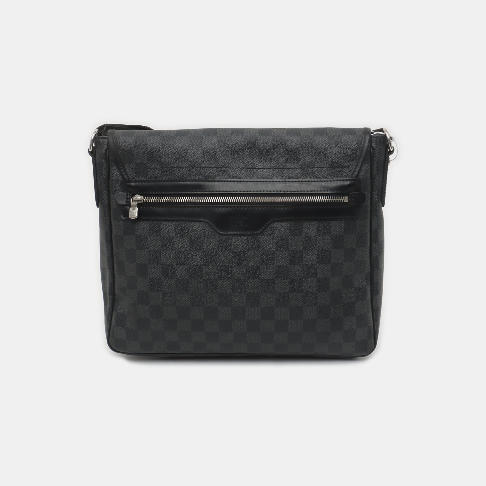 DANIEL Damier Graphite Coated Canvas Gray