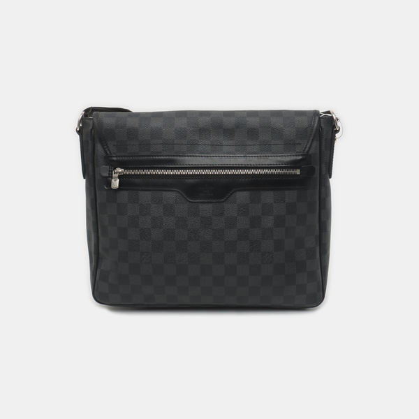 DANIEL Damier Graphite Coated Canvas Gray