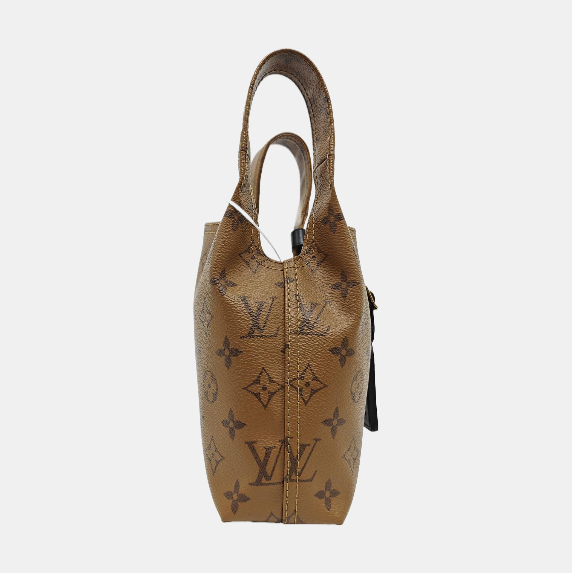 ATLANTIS PM Monogram Coated Canvas Brown