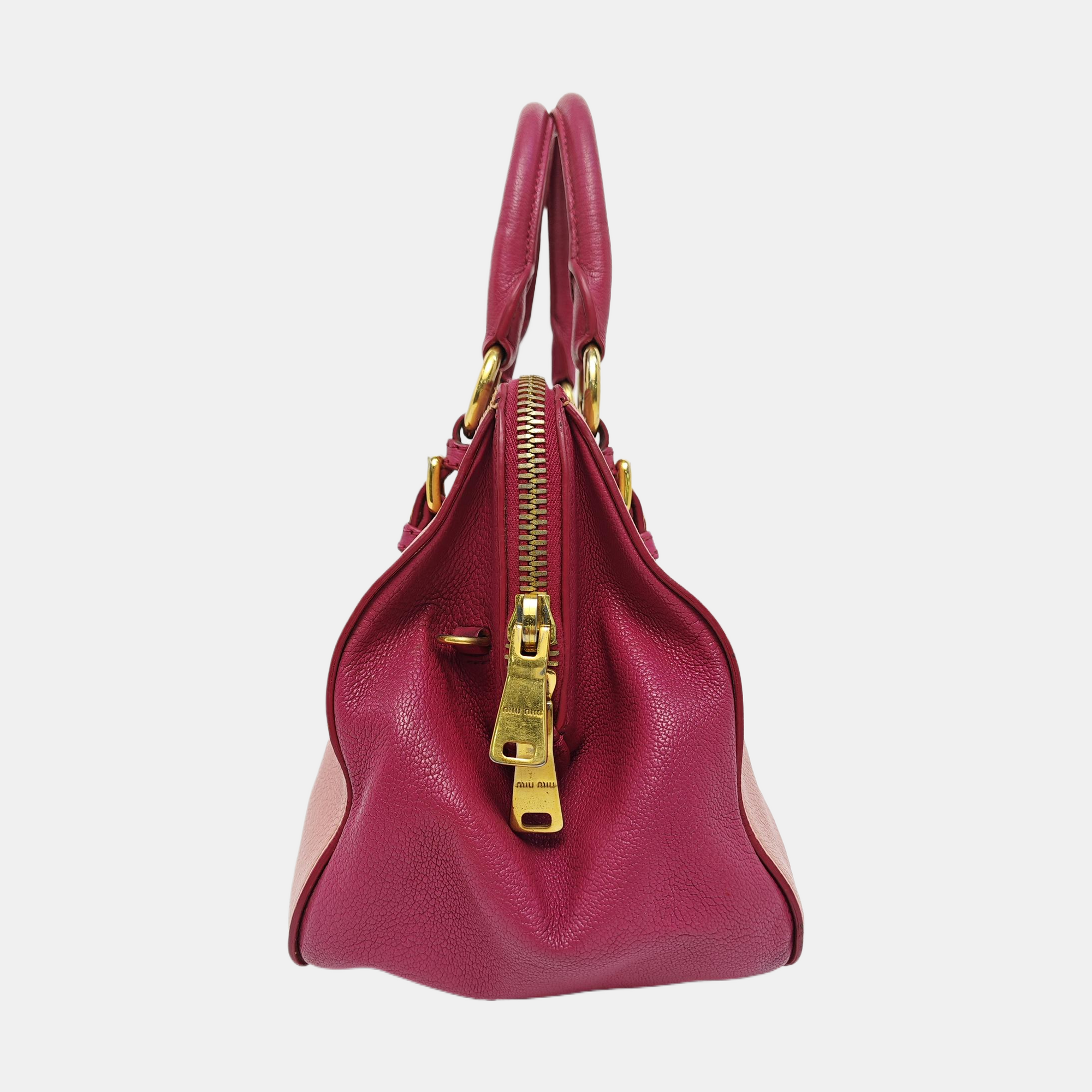 Calfskin Tote Bag Pink
