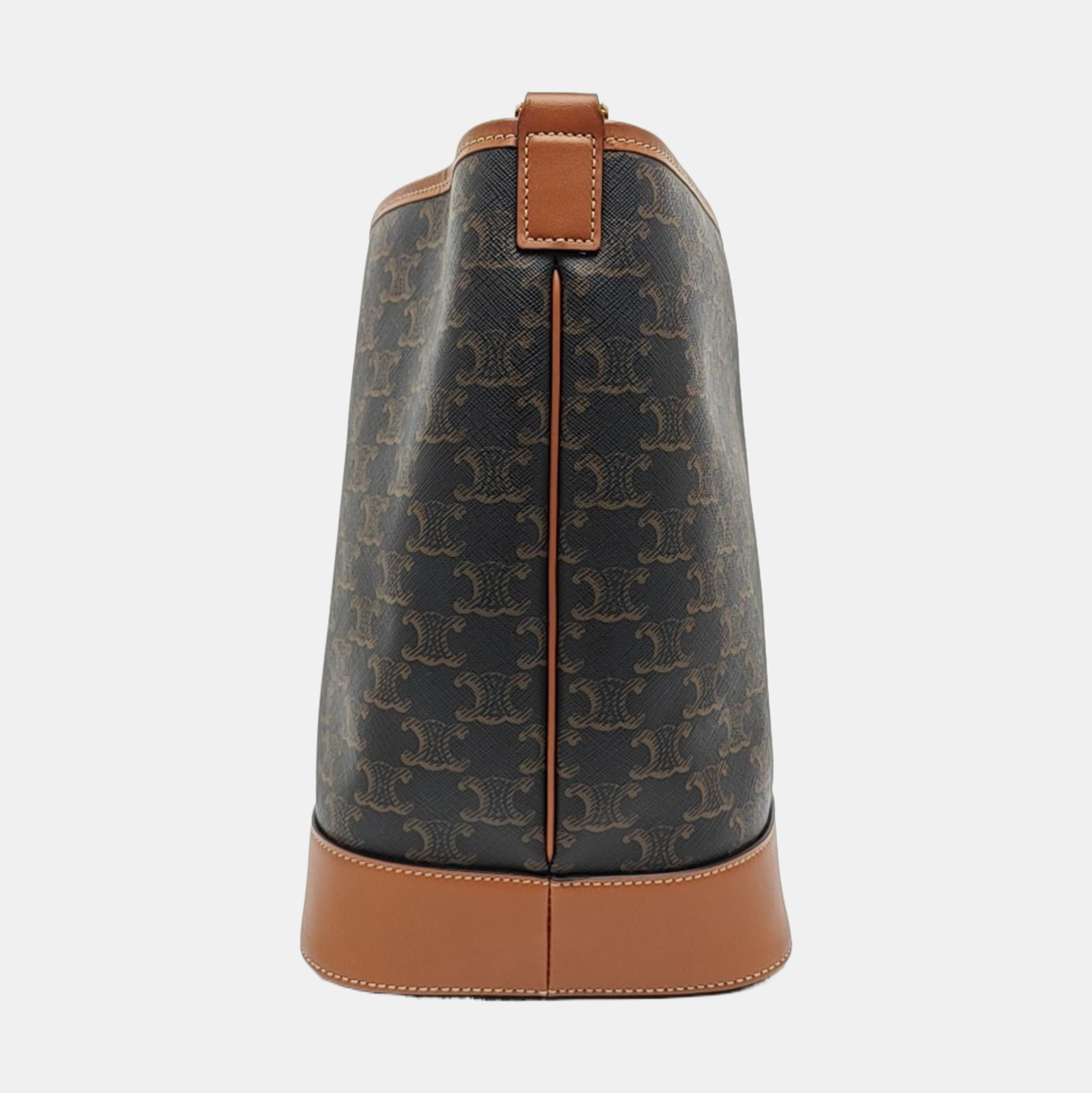 TRIOMPHE CANVAS Medium Coated Canvas Brown