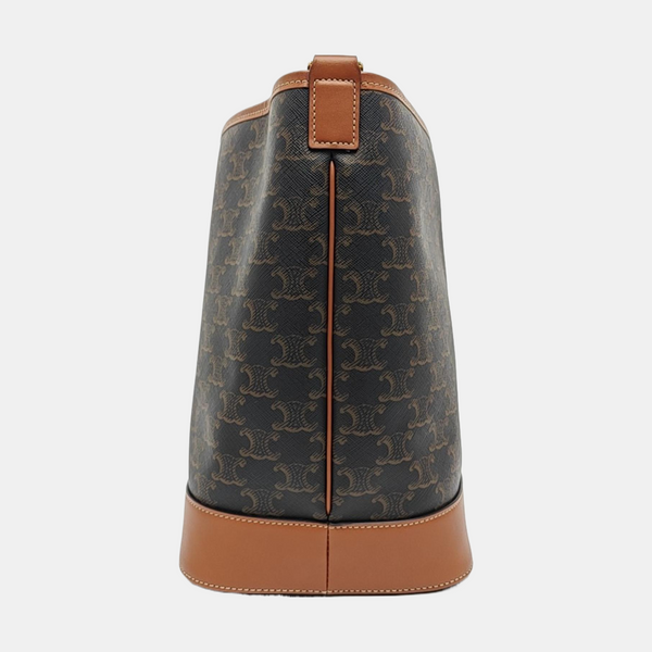 TRIOMPHE CANVAS Medium Coated Canvas Brown