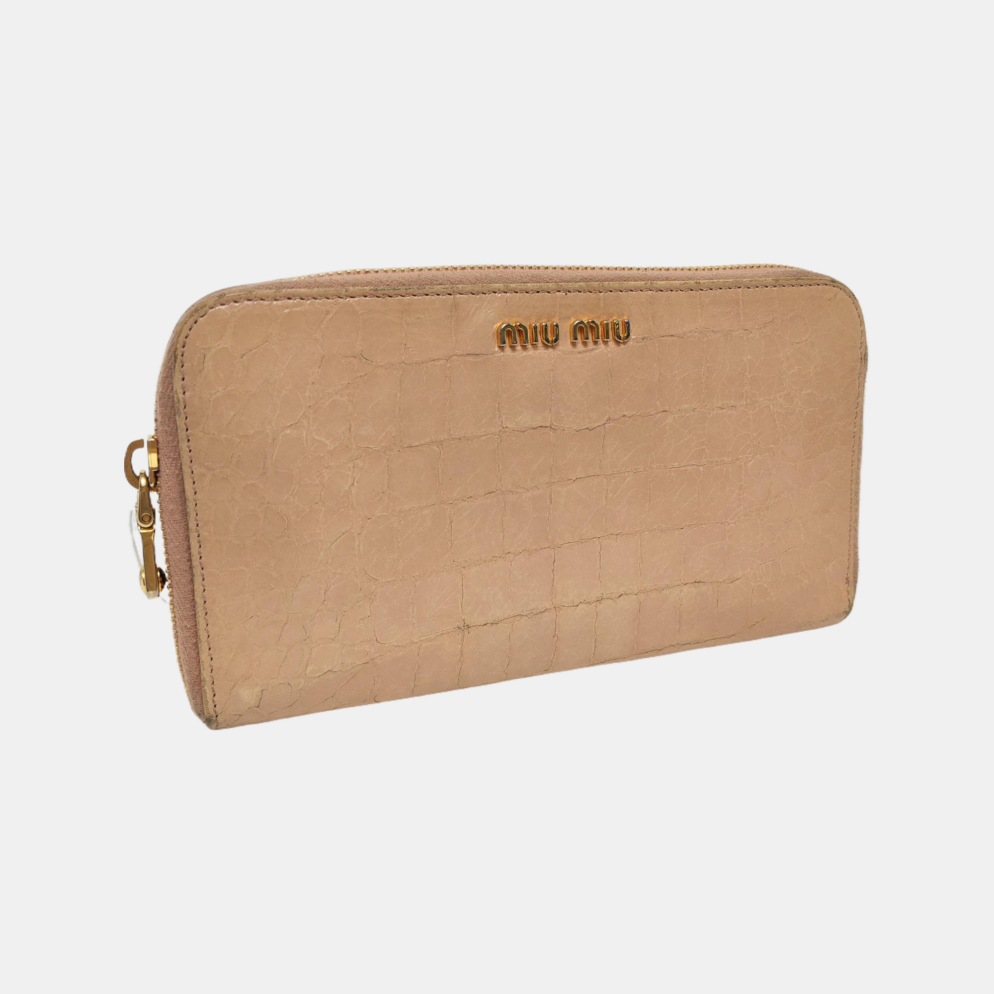 Leather Wallet Pink