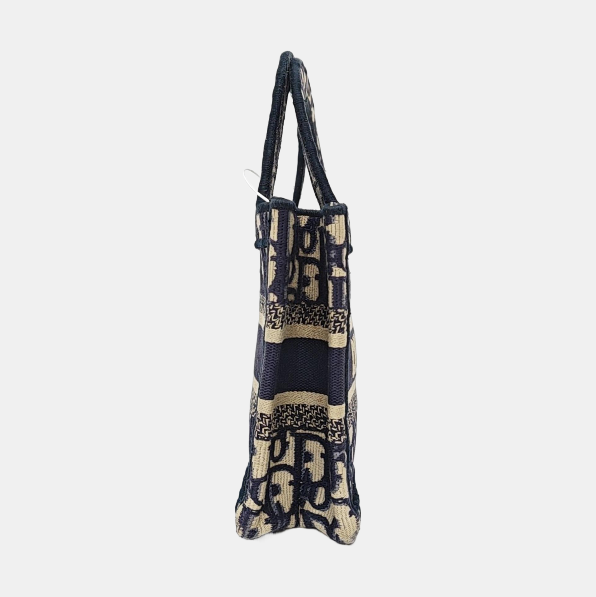 Book Tote Mini Canvas Blue