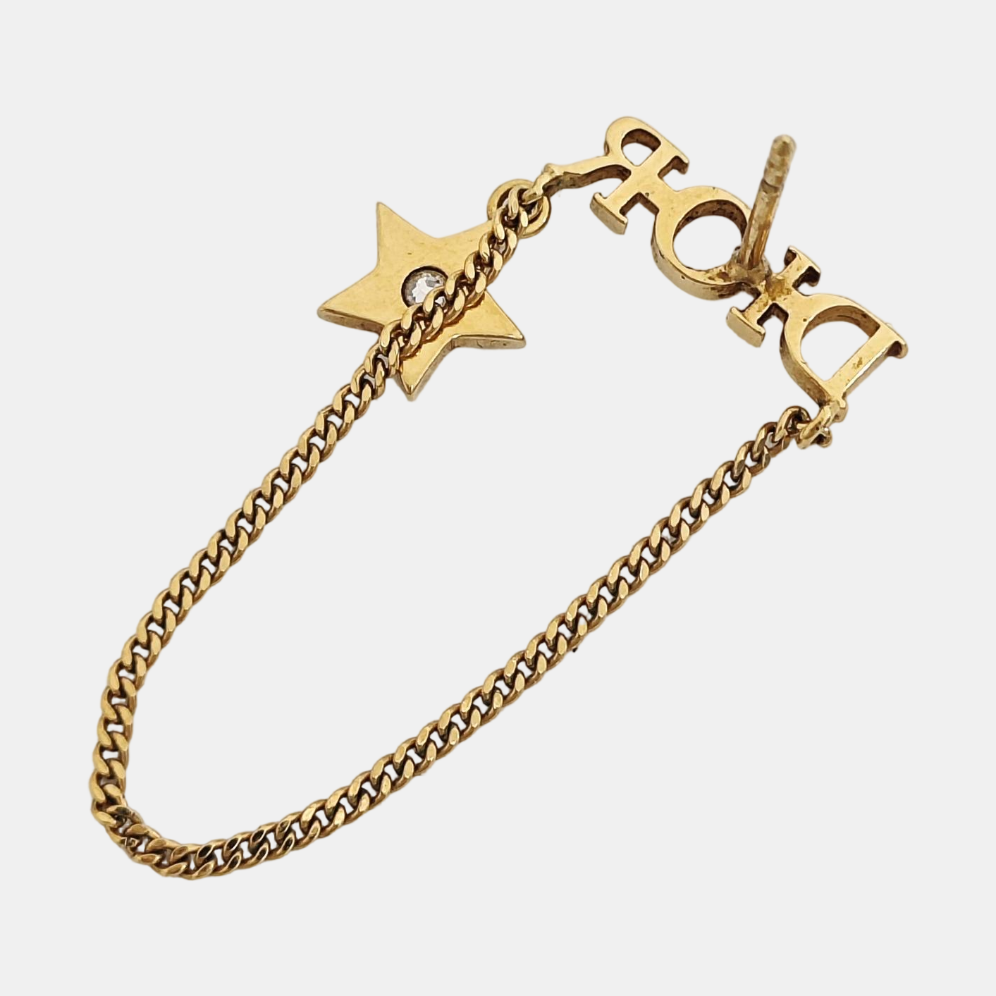 Dio(r)evolution Metal Gold Earrings