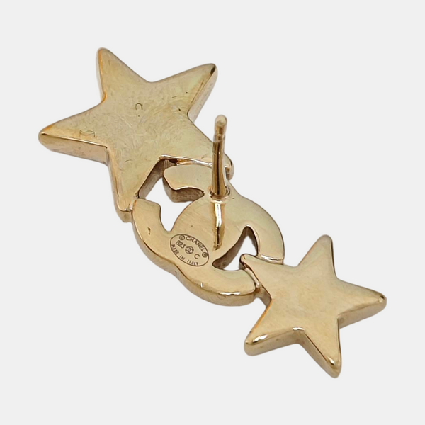 Metal Gold Stud Earrings