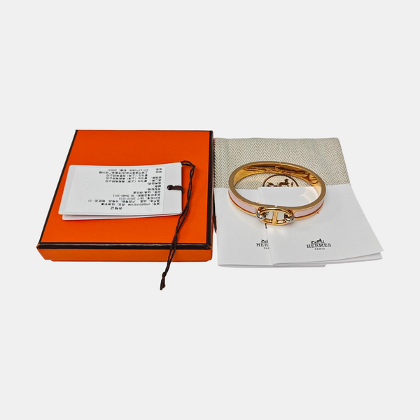 Twin Metal Red Bangle