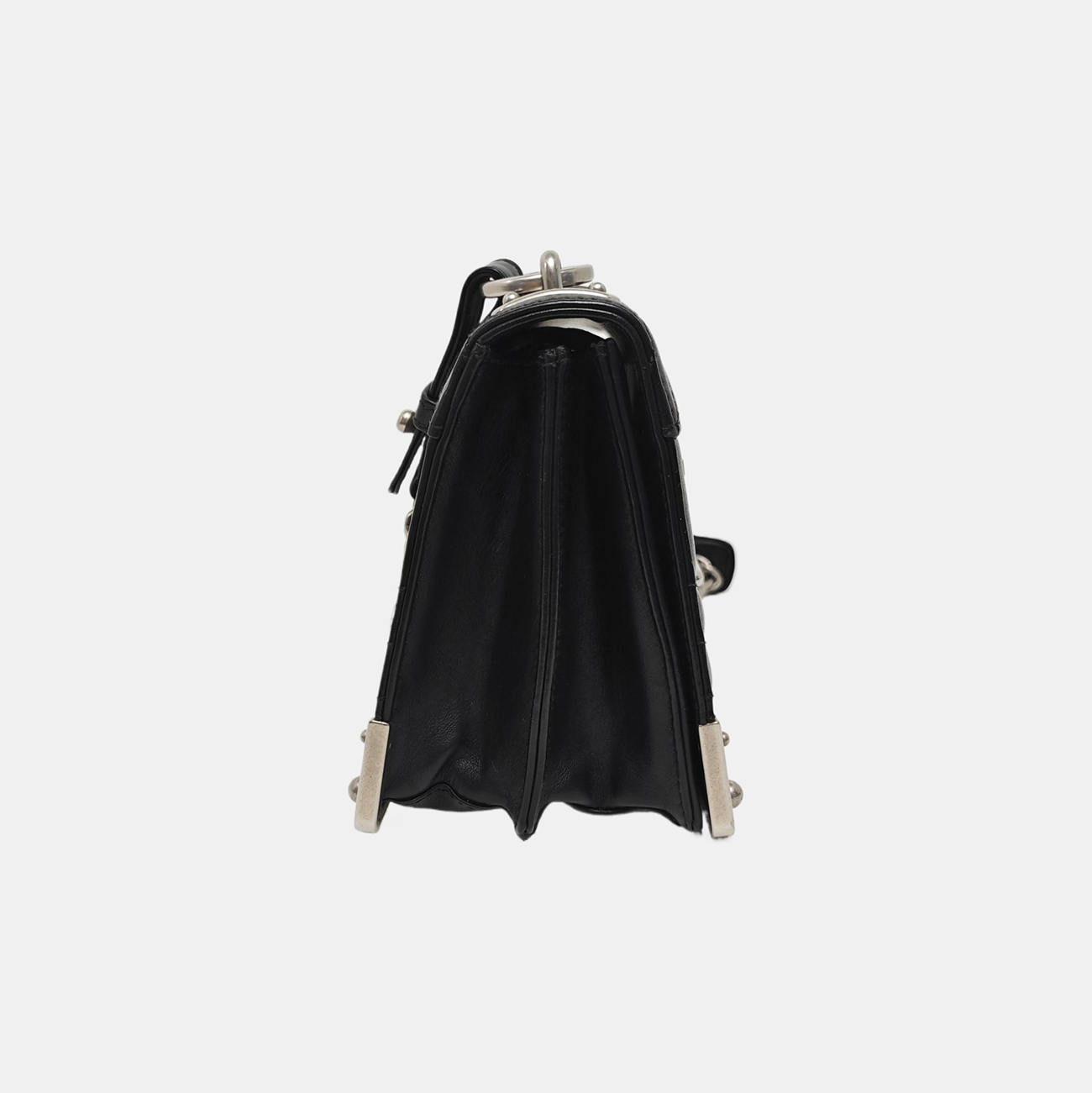 Cahier Quilted Lambskin Black