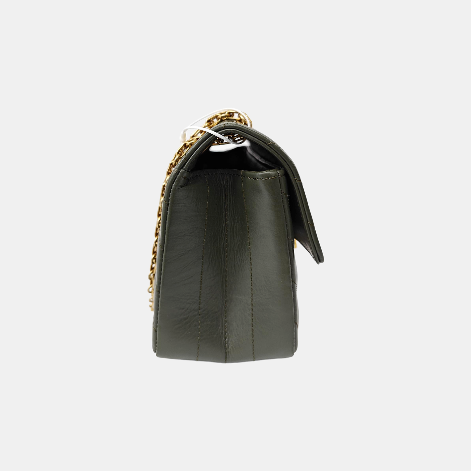 2.55 224 (mini) Chevron Calfskin Green