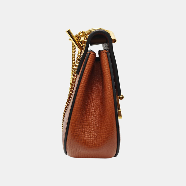Drew Mini Calfskin Brown