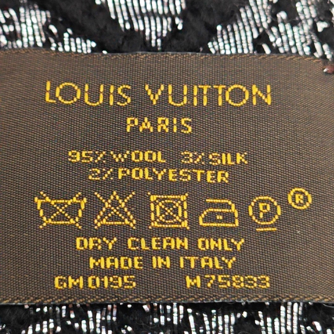 Wool Scarf Black