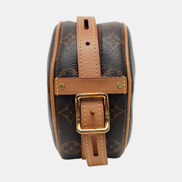 BOITE CHAPEAU PM Monogram Coated Canvas Brown