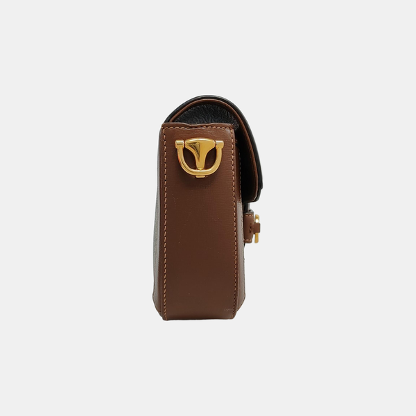 Horsebit 1955 Mini Coated Canvas Beige
