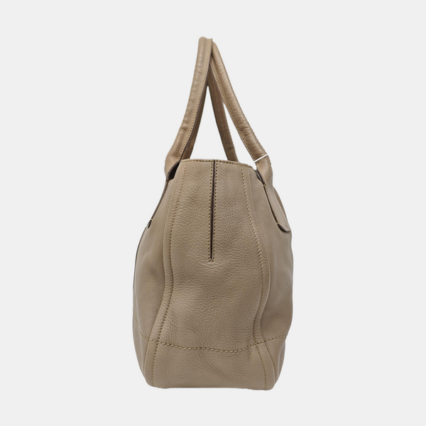 Gancini Calfskin Gray