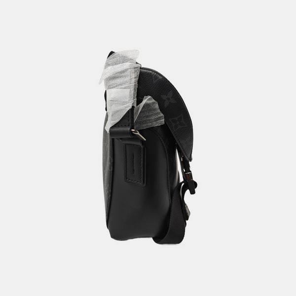 VOYAGER PM Monogram Coated Canvas Black