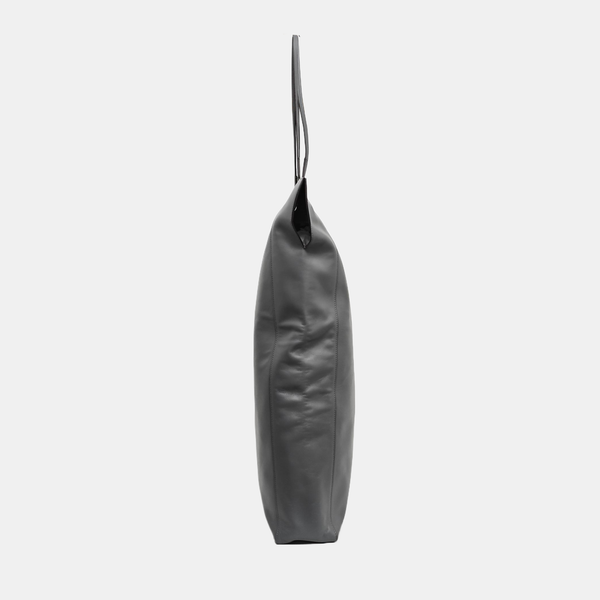 Calfskin Shoulder Bag Gray