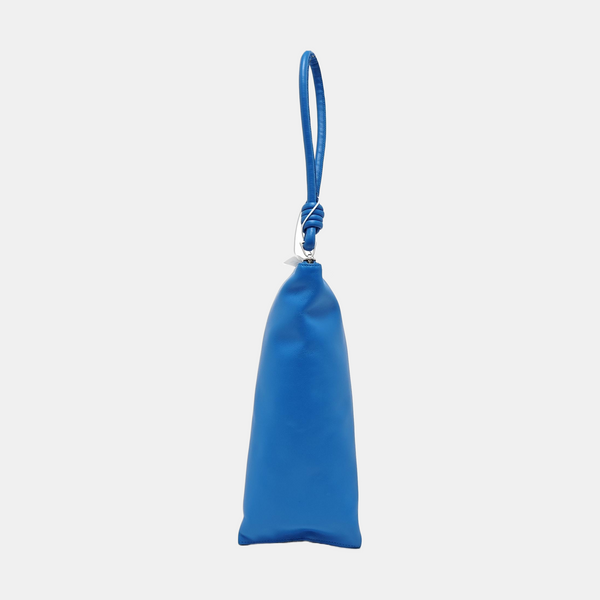 Monogram Calfskin Top Handle Bag Blue