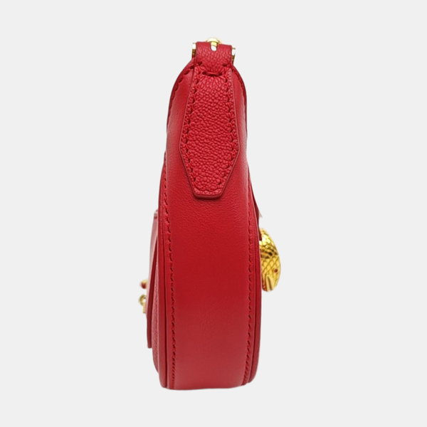 SERPENTI ELLIPSE Mini Calfskin Red