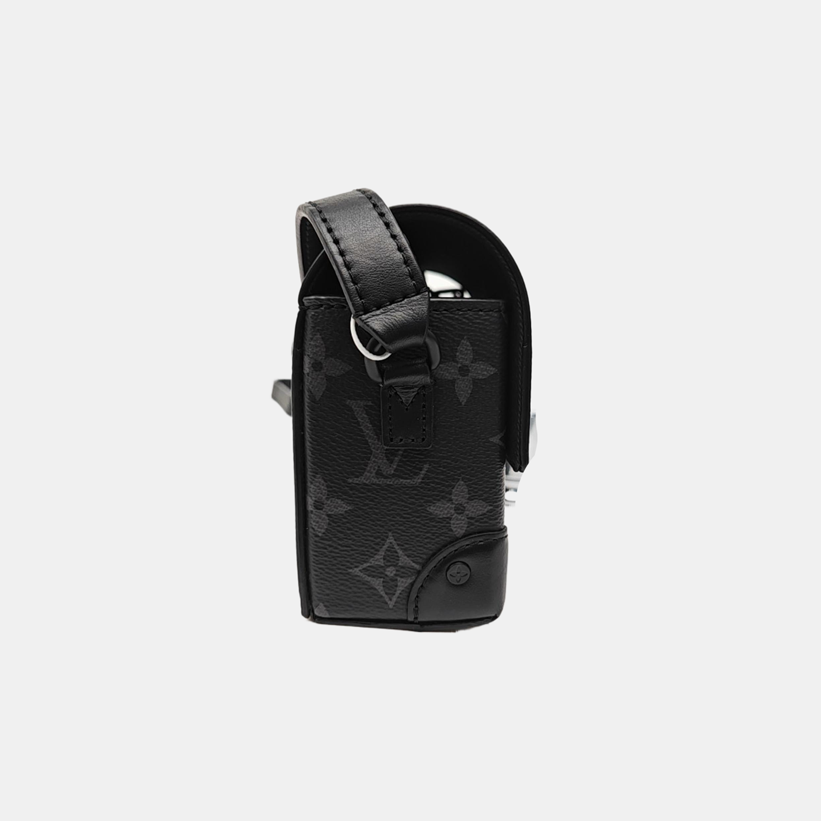 STEAMER Mini Monogram Coated Canvas Black