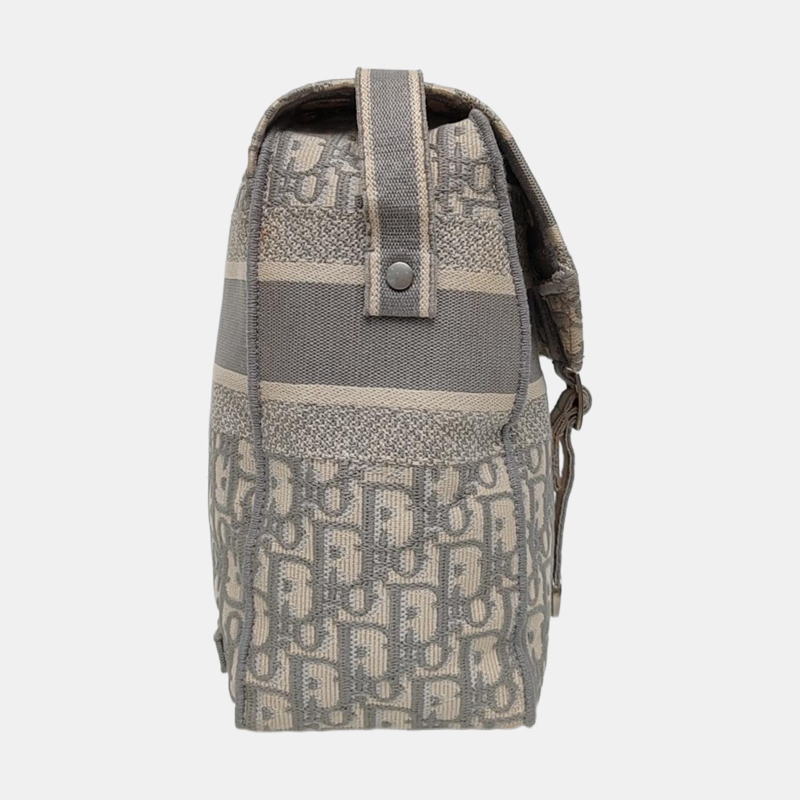 Diorcamp Large Oblique Canvas Gray