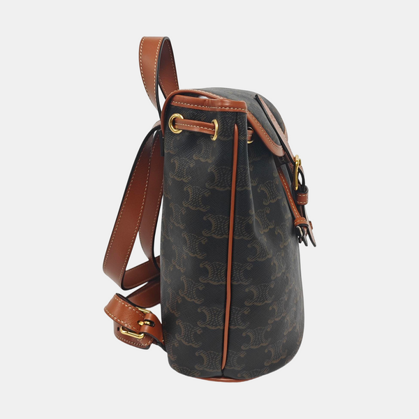 TRIOMPHE Mini Coated Canvas Brown