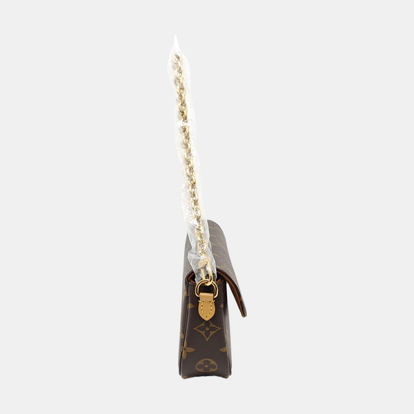 IVY Monogram Coated Canvas Brown