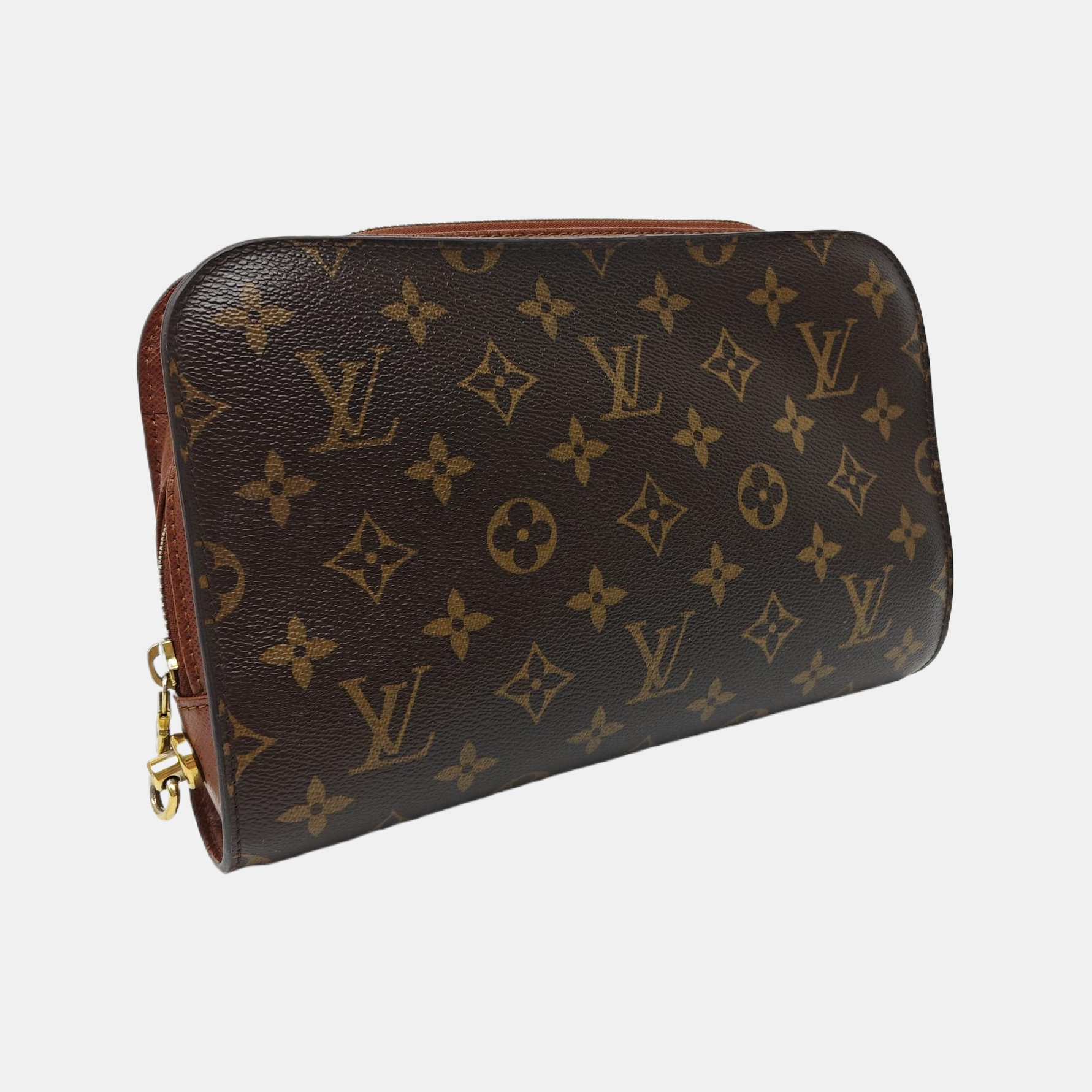 ORSAY Monogram Coated Canvas Brown
