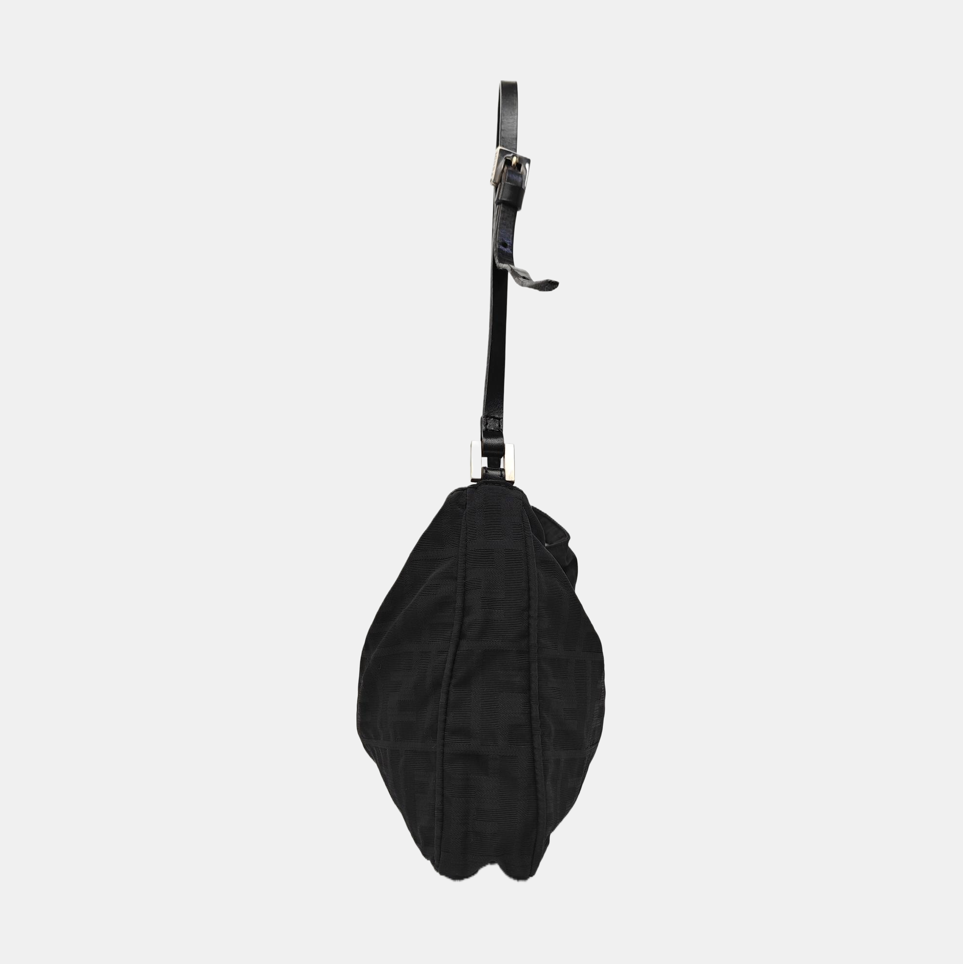 Canvas Top Handle Bag Black