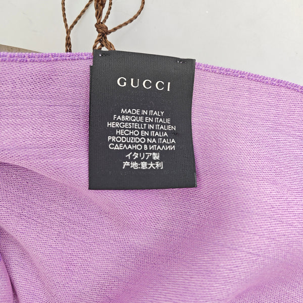 Wool Scarf Purple
