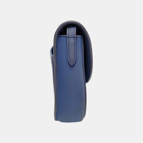 TROTTEUR Small Calfskin Blue