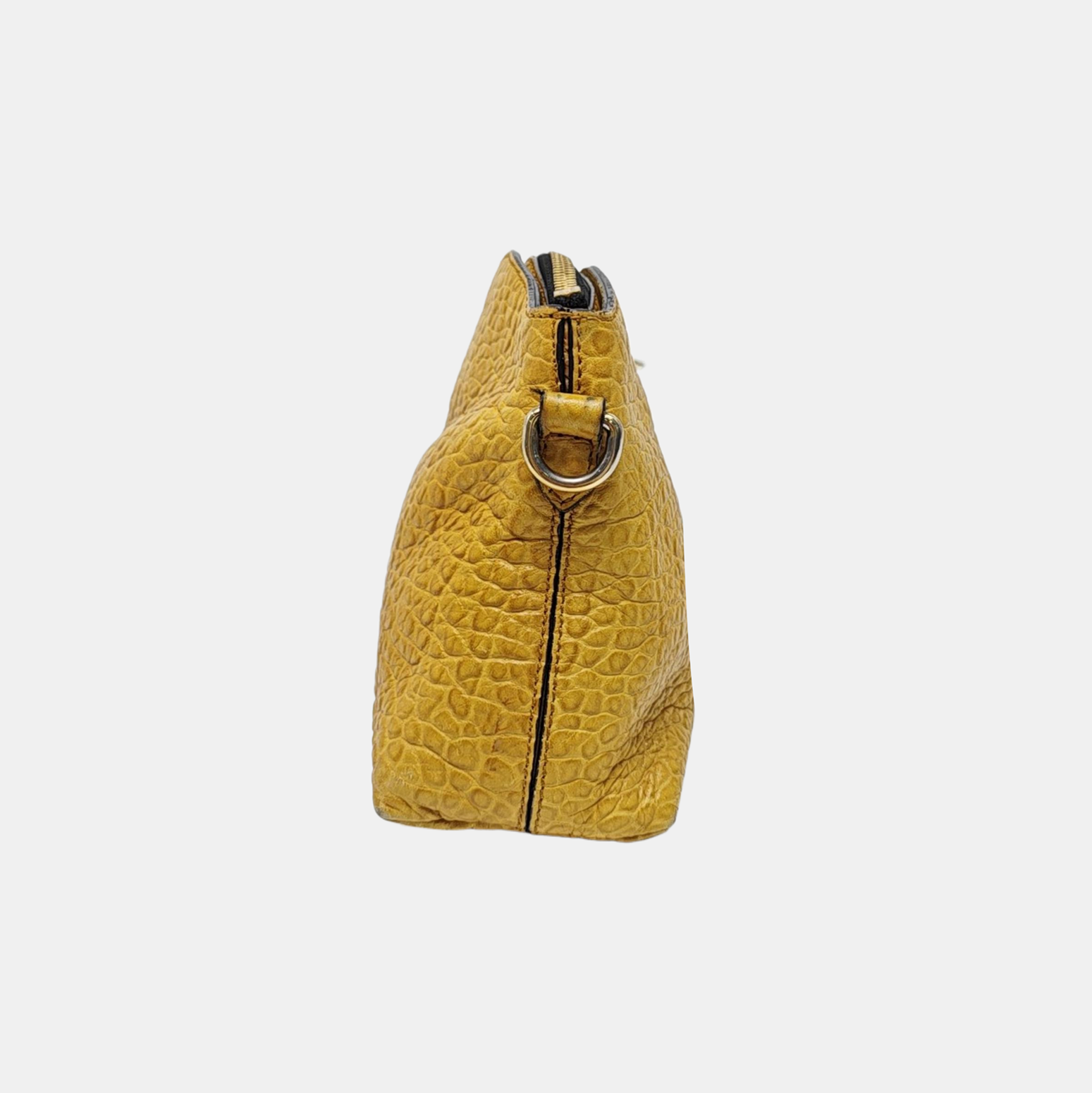 Calfskin Crossbody Bag Yellow