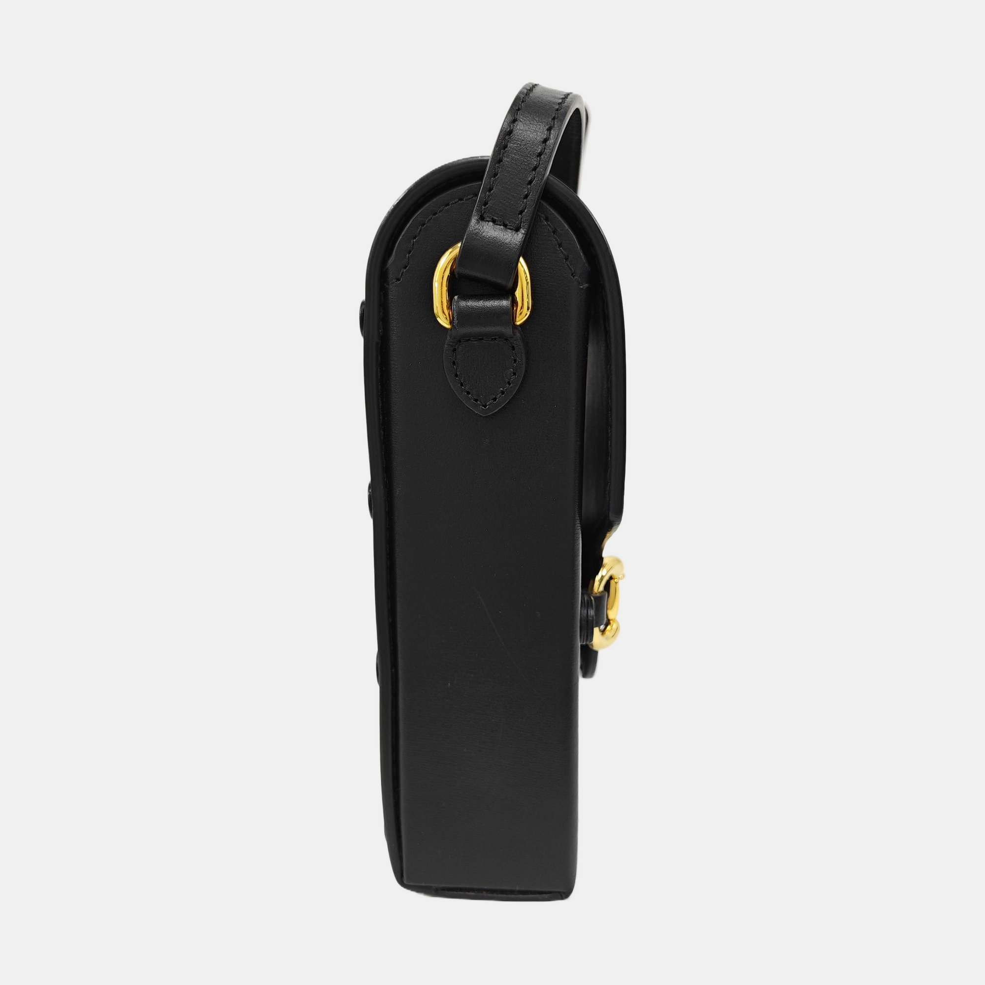 Horsebit 1955 Mini Calfskin Black