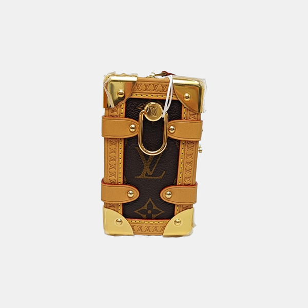 SIDE TRUNK PM Monogram Coated Canvas Brown