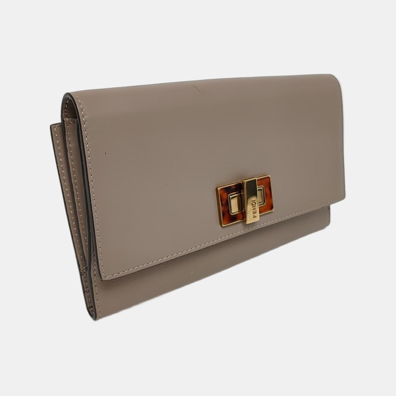 Calfskin Wallet Gray