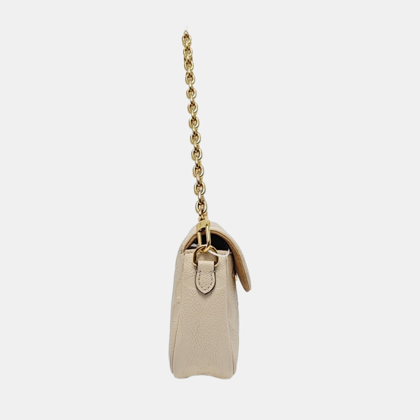 IVY Monogram Calfskin Beige