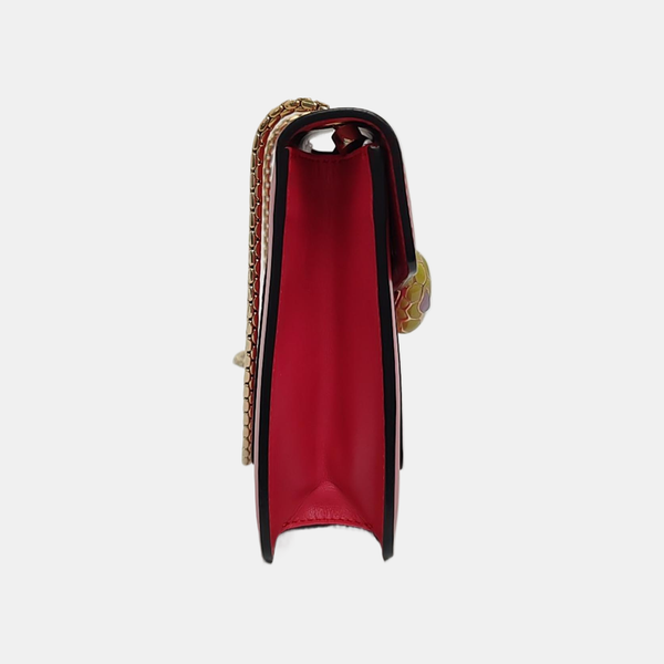 SERPENTI FOREVER Calfskin Red
