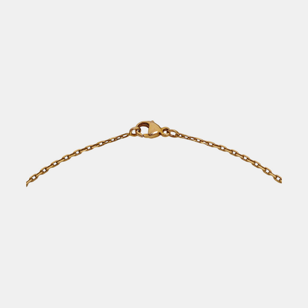 Pop H Metal Gold Necklace