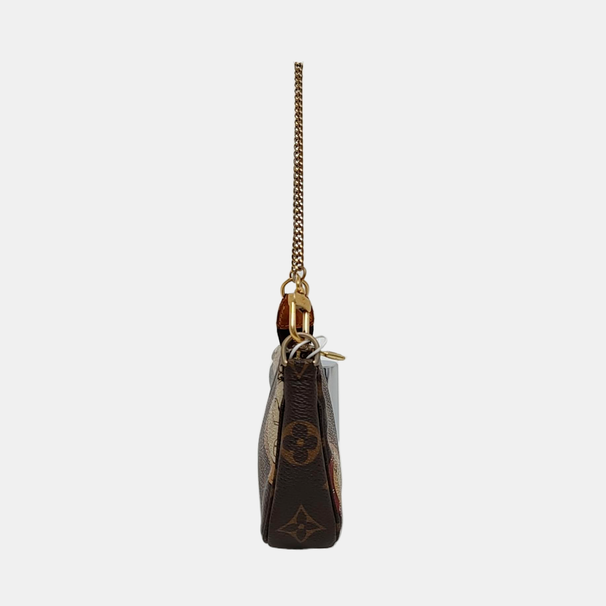 ACCESSOIRES Mini Monogram Coated Canvas Brown