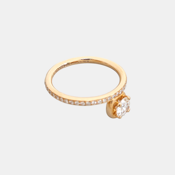 18k Rose Gold Ring EU 52