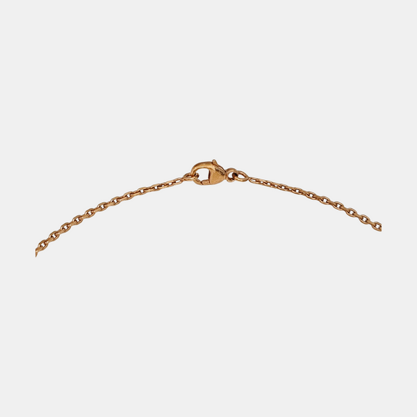 Pop H Metal Rose Gold Necklace